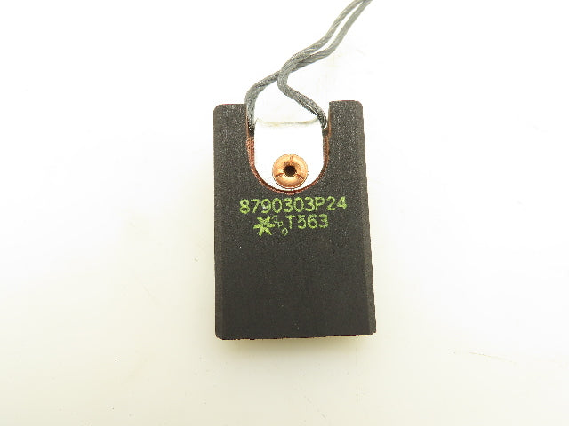 Carbon Products 8790303P24 Motor Brush 3/8x1-1/2x2-1/4" Single Wafer Lot of 5