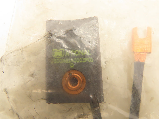 National 3300A61A0003P01 Carbon Motor Brush 5/8x1-1/2x2-3/16" Lot of 2