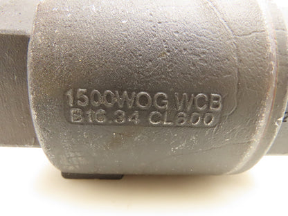 MTG M2006WBF-CS Fire Safe Ball Valve 2" NPT 1500 WOG WCB Steel