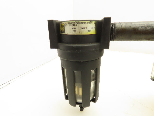Master Pneumatics D64041 Downstream SPL Pneumatic Lubricator And Filter 1/4" NPT