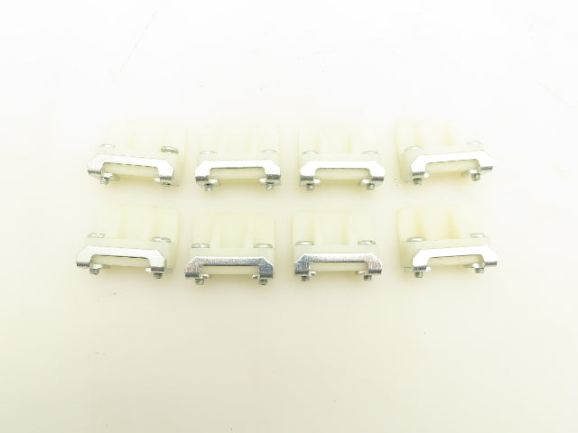 Allen Bradley 1492-CD2 Terminal Block Din Rail 4-14 Awg W/ 8 End Cap Lot of 47