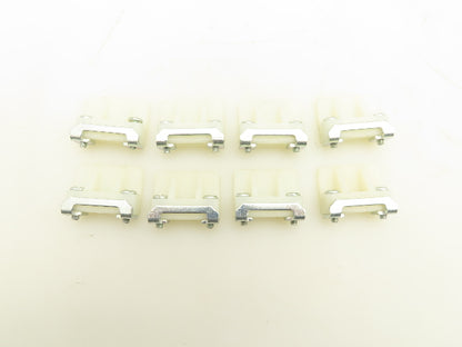 Allen Bradley 1492-CD2 Terminal Block Din Rail 4-14 Awg W/ 8 End Cap Lot of 47