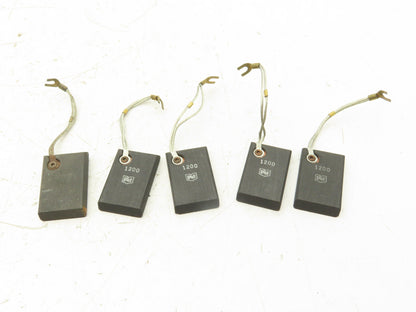 National 894A502P04 Carbon Motor Brush 3/8x1-1/4x2" Lot of 5