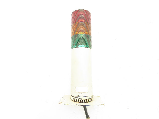 Patlite Signal Tower Stack Light Red Amber Green 12"  Lot of 5