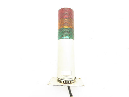 Patlite Signal Tower Stack Light Red Amber Green 12"  Lot of 5