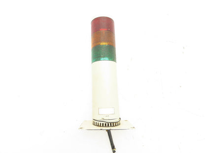 Patlite Signal Tower Stack Light Red Amber Green 12"  Lot of 5