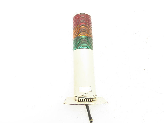 Patlite Signal Tower Stack Light Red Amber Green 12"  Lot of 5