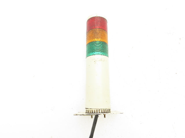 Patlite Signal Tower Stack Light Red Amber Green 12"  Lot of 5