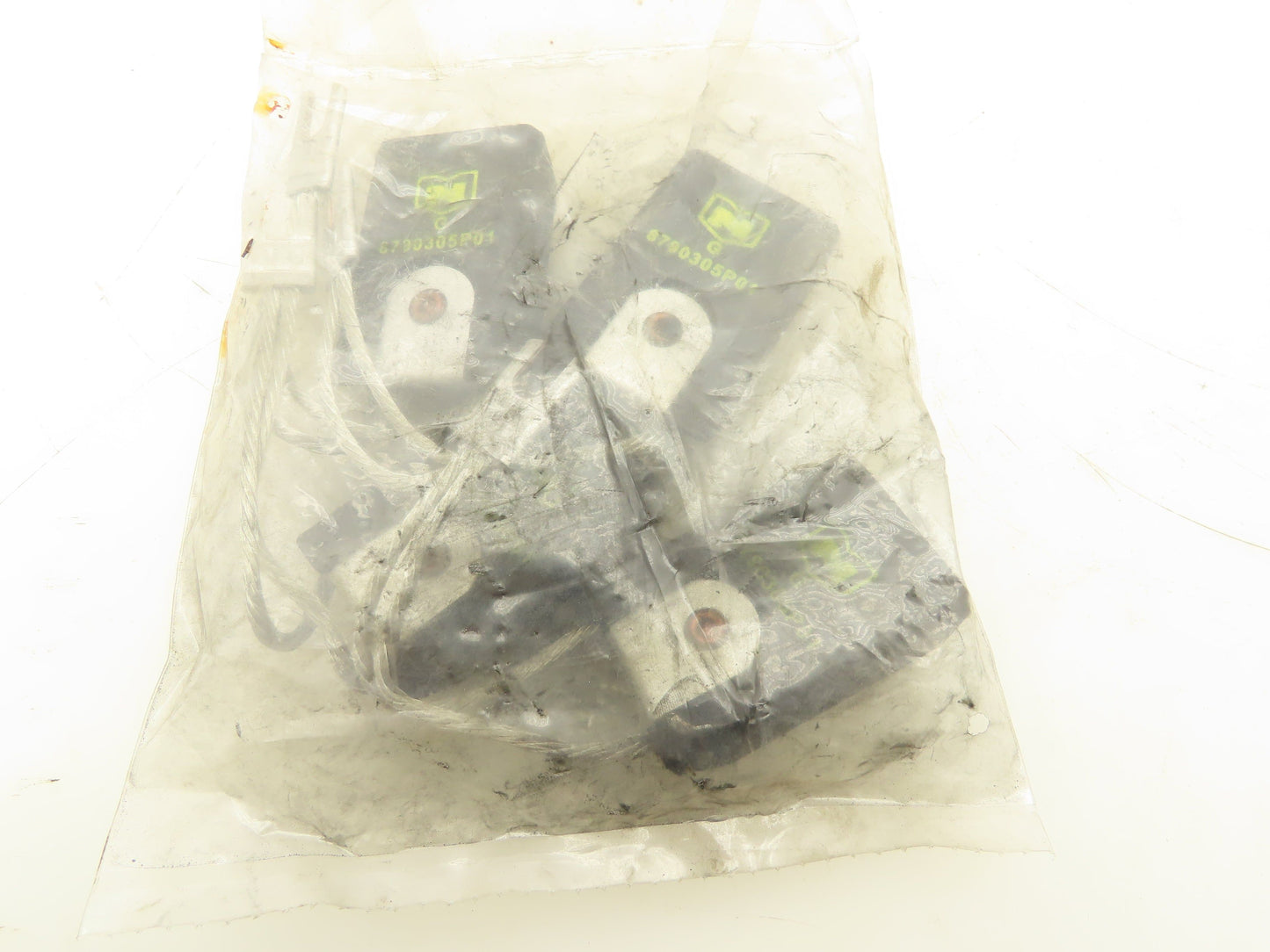 National 8790305P01 Carbon Motor Brush 5/8x1-1/2x2-1/4" Lot of 4