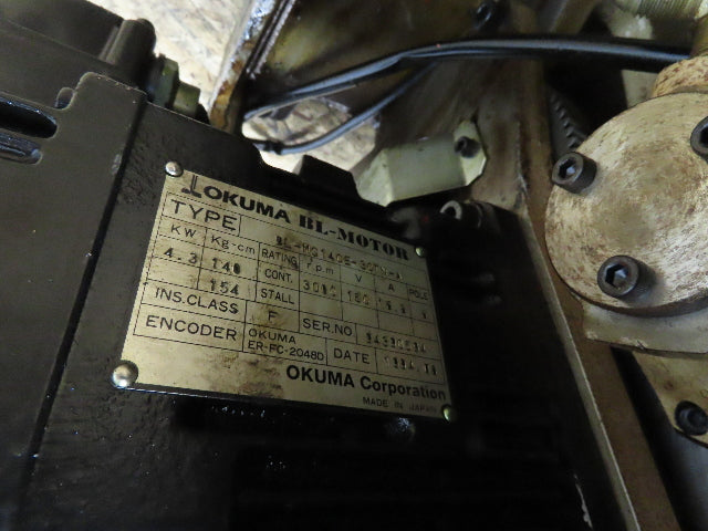 Okuma LU-25 Horizontal CNC Lathe 12-Position Turret Tool Changer Servo  BL MS140E-30TN-A