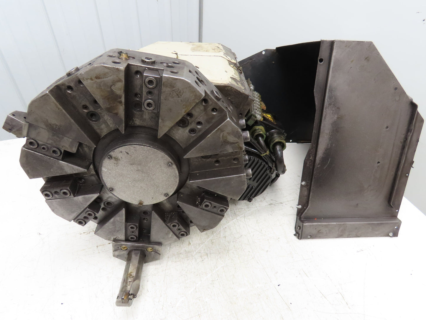 Okuma LU-25 CNC Lathe 10-Position Turret Tool Changer Servo BL-MS45E-30TN-A