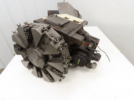 Okuma LU-25 Horizontal CNC Lathe 10-Position Turret Tool Changer