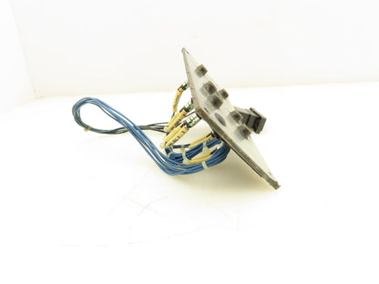 Okuma CNC Lathe OSP7000 Control Panel Chuck Indicator Lights E5413-183-569