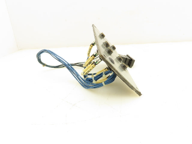 Okuma CNC Lathe OSP7000 Control Panel Chuck Indicator Lights E5413-183-569