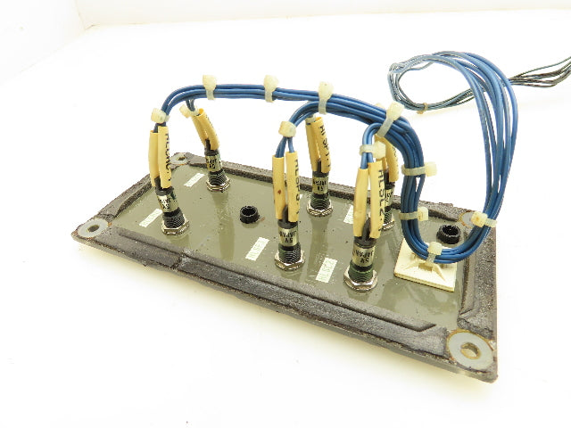 Okuma CNC Lathe OSP7000 Control Panel Chuck Indicator Lights E5413-183-569