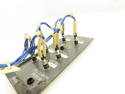 Okuma CNC Lathe OSP7000 Control Panel Spindle Chuck Indicator E5413-183-569