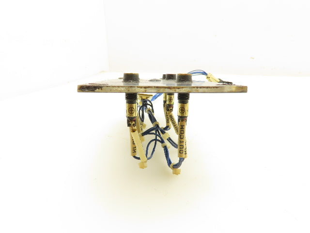 Okuma CNC Lathe OSP7000 Control Panel Spindle Chuck Indicator E5413-183-569