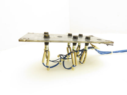 Okuma CNC Lathe OSP7000 Control Panel Spindle Chuck Indicator E5413-183-569