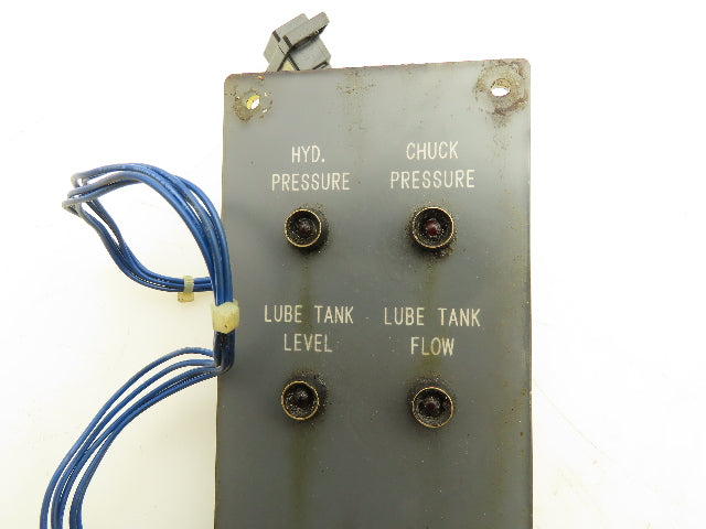 Okuma CNC Lathe OSP7000 Control Panel Chuck Pressure Indicator E5413-183-040