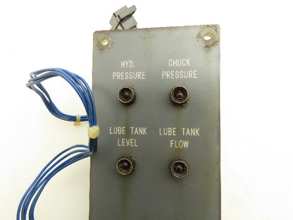 Okuma CNC Lathe OSP7000 Control Panel Chuck Pressure Indicator E5413-183-040