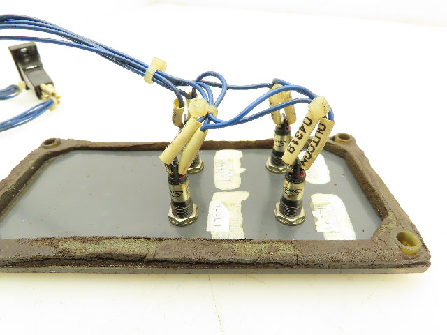 Okuma CNC Lathe OSP7000 Control Panel Chuck Pressure Indicator E5413-183-040