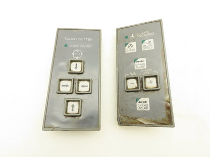 Okuma CNC Lathe OSP7000 Control Panel Touchsetter C-Axis Control Pad  Lot of 2