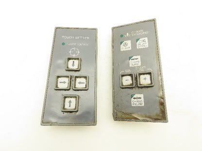 Okuma CNC Lathe OSP7000 Control Panel Touchsetter C-Axis Control Pad  Lot of 2