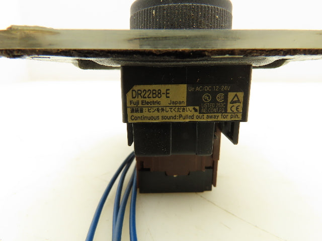 Fuji DR22B8-E Alarm Buzzer Switch Okuma CNC Lathe Panel E5446-090-775