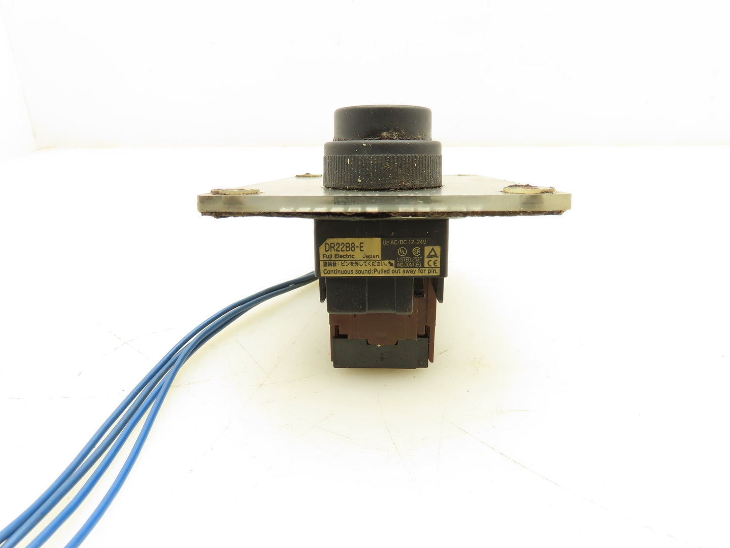 Fuji DR22B8-E Alarm Buzzer Switch Okuma CNC Lathe Panel E5446-090-775