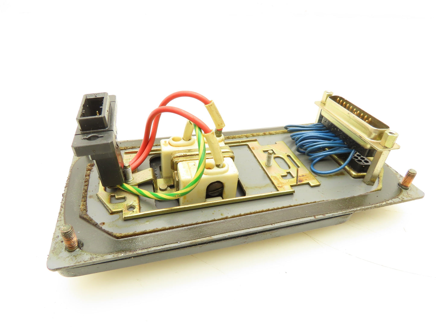 National 5A 115V 3-Prong Outlet Panel RS-232C Port  Okuma CNC Lathe   Lot of 4