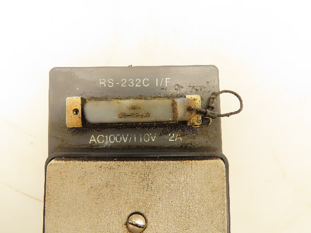 National 5A 115V 3-Prong Outlet Panel RS-232C Port  Okuma CNC Lathe   Lot of 4