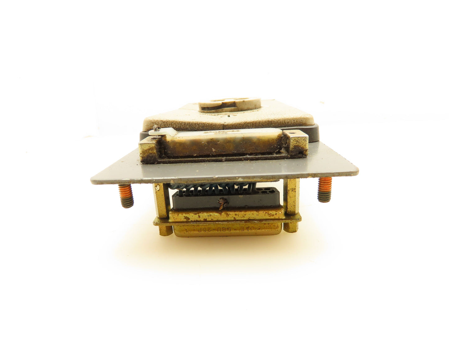 National 5A 115V 3-Prong Outlet Panel RS-232C Port  Okuma CNC Lathe   Lot of 4