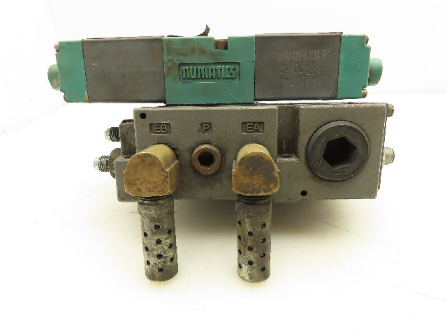 Numatics 081SS400M000061 Pneumatic Flexiblok Manifold 2/2 Position Spool Valve