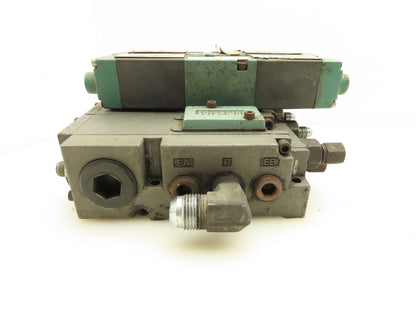 Numatics 081SS400M000061 Pneumatic Flexiblok Manifold 2/2 Position Spool Valve