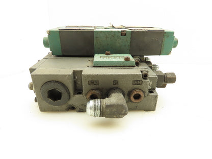 Numatics 081SS400M000061 Pneumatic Flexiblok Manifold 2/2 Position Spool Valve