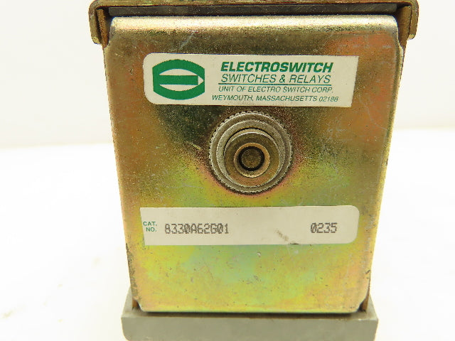 Electroswitch 8330A62G01 Rotary Cam Switch Box Type W 20A 600V 3 Position