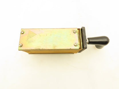 Electroswitch 8330A62G01 Rotary Cam Switch Box Type W 20A 600V 3 Position