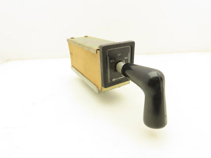 Electroswitch 8330A62G01 Rotary Cam Switch Box Type W 20A 600V 3 Position