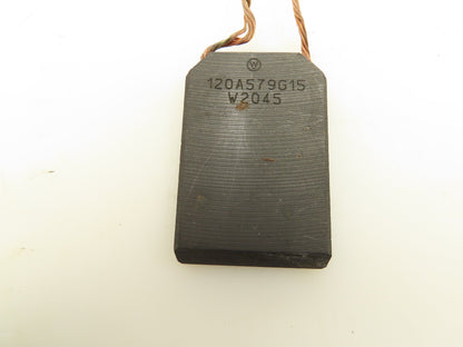 Westinghouse 120A579G15 Carbon Motor Brush 3/8x1-3/4x2-3/4" Lot of 5