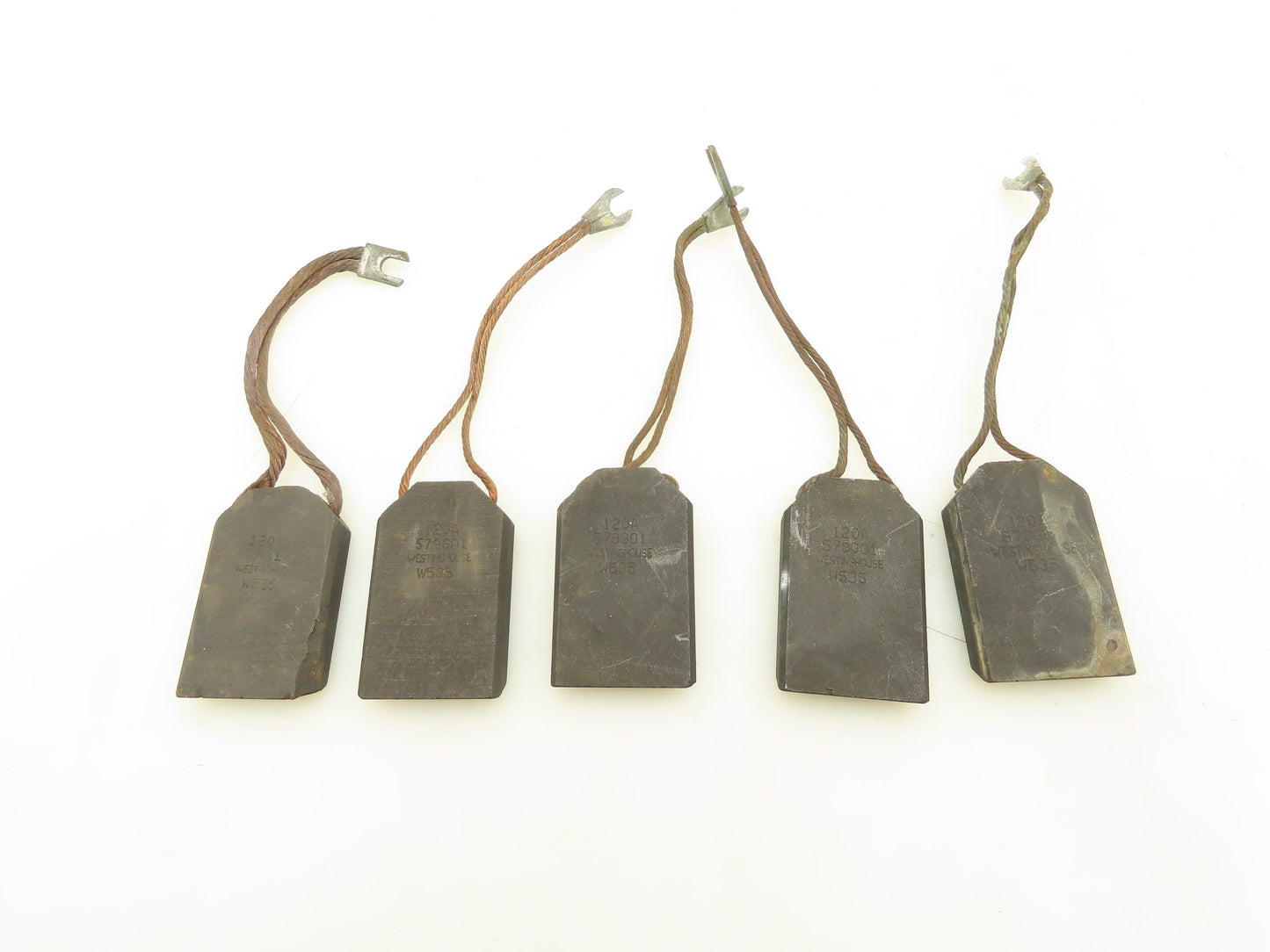 Westinghouse 579G01 Carbon Motor Brush  1/2x1-3/4x2-3/4" Lot of 5