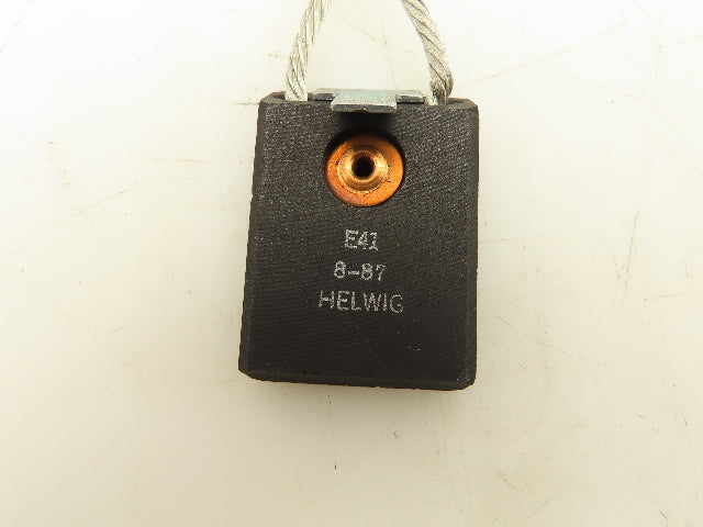 Helwig E41 Carbon Motor Brush 1/2x1-1/2x2-1/4" Lot of 9