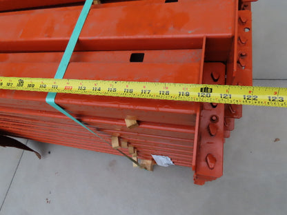 Interlake Teardrop Pallet Rack Racking Step Beam Crossmember 10' 120"x5" 5610 LB