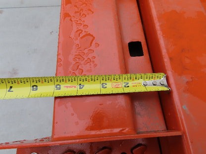 Interlake Teardrop Pallet Rack Racking Step Beam Crossmember 10' 120"x5" 5610 LB