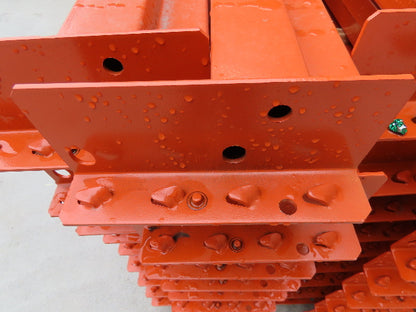 Interlake Teardrop Pallet Rack Racking Step Beam Crossmember 12' 144"x4" 2650 LB