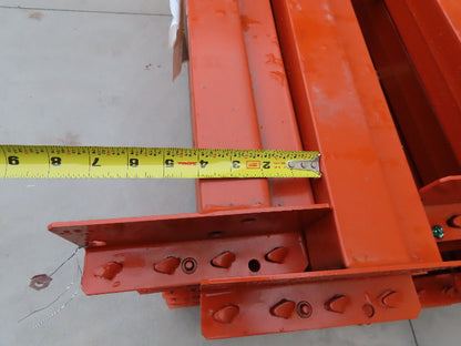 Interlake Teardrop Pallet Rack Racking Step Beam Crossmember 12' 144"x4" 2650 LB