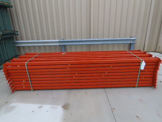 Interlake Teardrop Pallet Rack Racking Step Beam Crossmember 12' 144"x4" 2650 LB