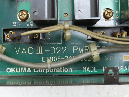 Okuma D-22 VACIII Spindle VDF Servo Drive Unit