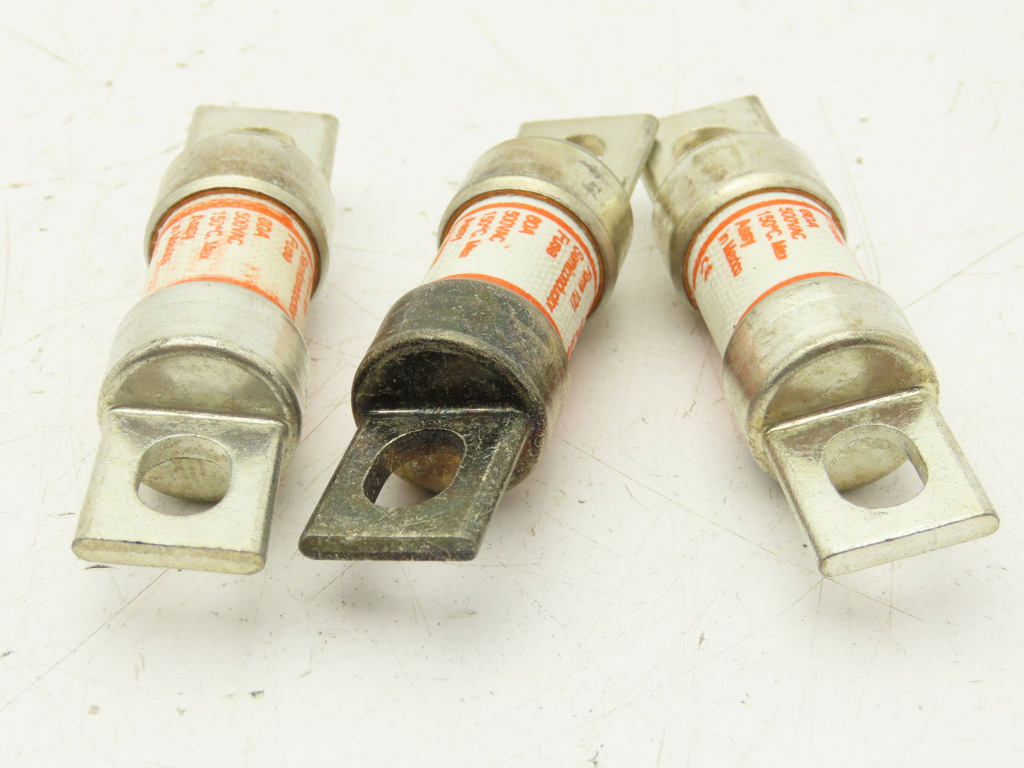 Ferraz Shawmut A50P60-4 Amp-Trap Fuse 60A 500V  Lot of 3