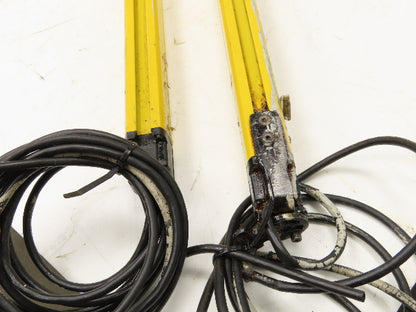 Keyence GL-R72H-T GL-R72H-R Safety Light Curtain Set Receiver & Transmitter