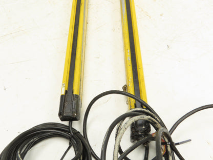Keyence GL-R72H-T GL-R72H-R Safety Light Curtain Set Receiver & Transmitter